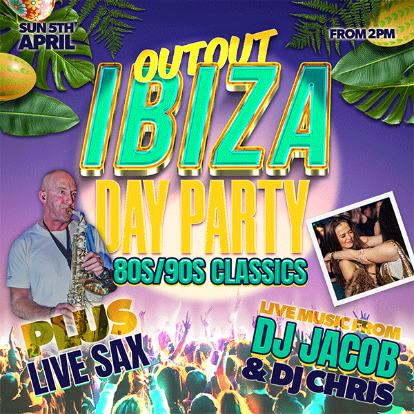 Ibiza Day Party - 80s/90s Classics!